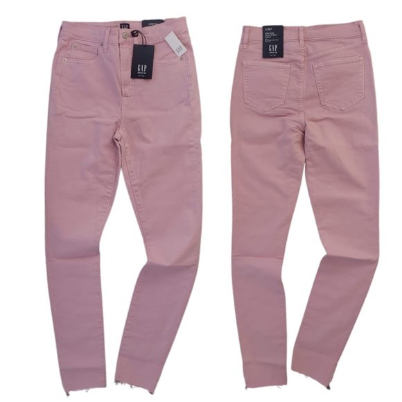 GAP Denim - GAP High Rise True Skinny Ankle Jeans Lilac SZ 2Tall/26